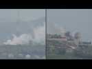 Smoke billows after Israel, Hezbollah exchange fire