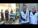 Security measures in place for Olympic torch relay test
