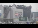 Images of Moscow concert hall morning after deadly gun attack