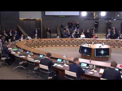 NATO defence ministers hold roundtable meeting in Brussels