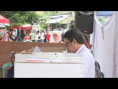 Polls close in Indonesia's giant one-day election