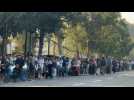 Thousands seek to quit Myanmar after military service announcement