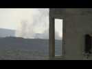 Smoke billows after Israeli strike on southern Lebanon