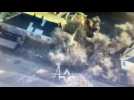 Pro-Ukraine militias release images of Russian border area attacks