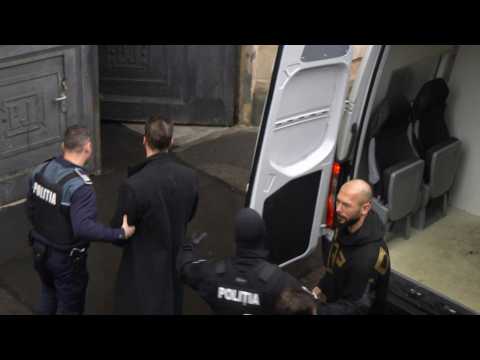 Andrew Tate arrives at Romanian court over UK sex offence charges