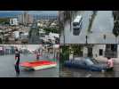 Argentina: Thunderstorm hits Buenos Aires, floods streets and submerges vehicles