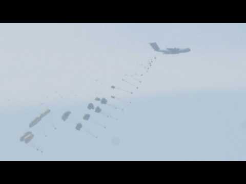 Planes airdrop humanitarian aid over northern Gaza