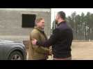 British and Polish defence ministers visit NATO troops in Poland