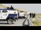 Israeli security forces on scene of gun attack in Jericho