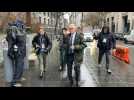 Parents of ex-FTX boss Sam Bankman-Fried arrive at court ahead of sentencing