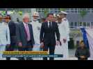 Brazil: Macron and Lula arrive for launching ceremony of the Tonelero submarine