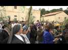 Palm Sunday procession in Jerusalem