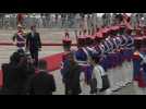 Brazilian president Lula receives his French counterpart in Brasilia
