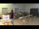 Senegalese voters cast their ballot in Dakar
