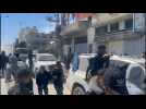 UN convoy carrying medical aid for Al-Ahli hospital arrives in Gaza City