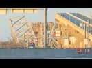 Scene of collapse of major US bridge in Baltimore harbor