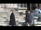 Lawyers arrive at Barcelona court for the third day of Dani Alves' rape trial