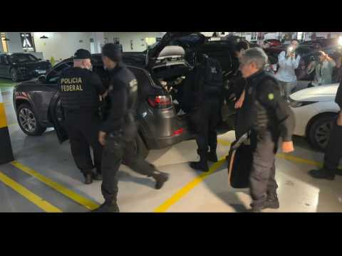Brazilian federal police carry out operation against allies of former president Jair Bolsonaro