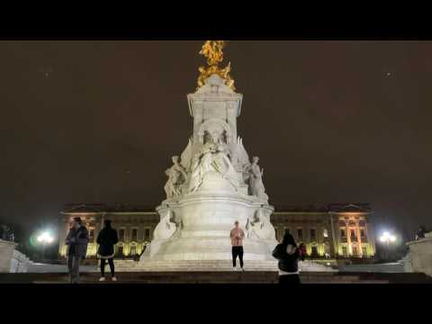 Outside Buckingham Palace after King Charles III diagnosed with cancer
