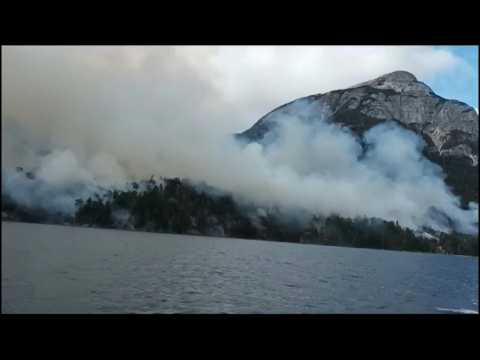 Wildfires hit tourist haven in Argentina's Patagonia