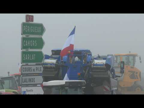 French Farmers head back home