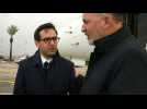 French Foreign minister Stephane Sejourne lands in Tel Aviv