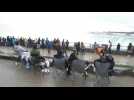 Canada: Eclipse travelers gather in Niagara Falls, Ontario