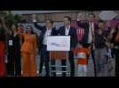 Mexican presidential candidate Maynez arrives ahead of first debate
