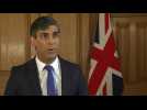 UK's Sunak calls for 'calm heads to prevail' after Iran's attack on Israel