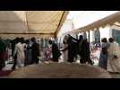 Senegal's newly elected president attends Eid al-Fitr prayers in Dakar