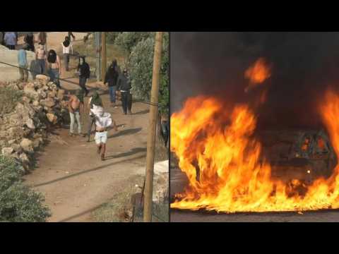 Palestinians in WB clash with settlers after Israeli boy goes missing