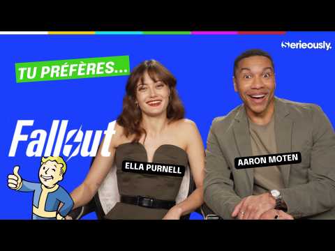 FALLOUT : Ella Purnell et Aaron Moten jouent à "Tu préfères..."