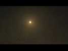 Images of night sky of Eastern Israel as Iran launches attack