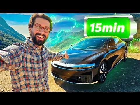 Voici la voiture électrique la PLUS AUTONOME dispo en Europe (883 km) - Essai Lucid Air