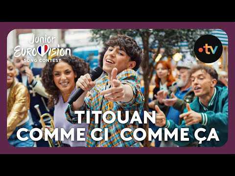 Titouan - Comme ci comme ça vidéo officielle |  France | Eurovision Junior 2024