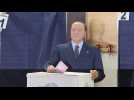 Italy's former PM Silvio Berlusconi casts vote in national election