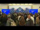 Italy: Supporters of Giorgia Meloni gather for election night