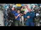 Samantha Cristoforetti becomes first European woman to command the ISS