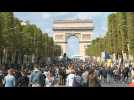 Cars banned from French capital in operation 'Paris Breathes'