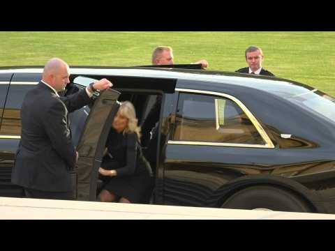 Biden arrives at Buckingham Palace for reception with King Charles