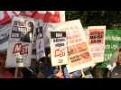 Dozens protest in front of Irani embassy in Buenos Aires