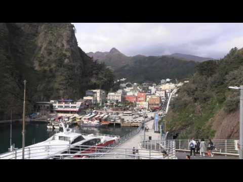 South Korea's Ulleungdo island, where North Korea's missile launch prompted air raid sirens