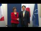 French and Japanese foreign ministers meet at G7 in Münster