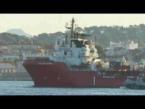 Migrant rescue ship arrives in France after Italian refusal