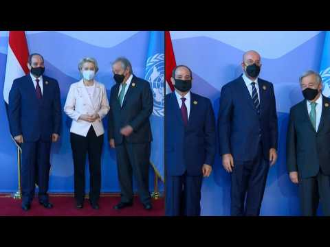 COP 27: EU leaders von der Leyen and Michel arrive at summit venue