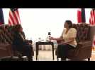 US Vice President Harris meets counterpart in Philippines visit