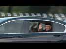 Malaysia's Anwar arrives at National Palace to be sworn in as PM