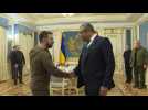 Zelensky meets UK Foreign Secretary James Cleverly in Kyiv
