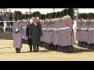 Britain's Charles III welcomes South African President Ramaphosa for state visit