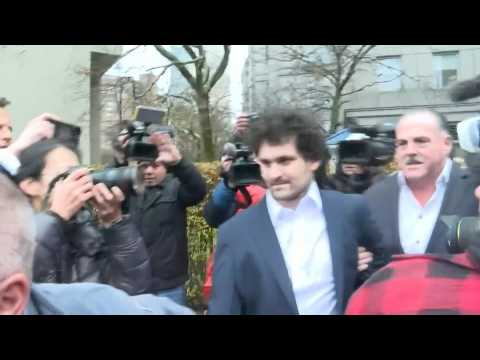 Sam Bankman-Fried leaves New York court following release on bail